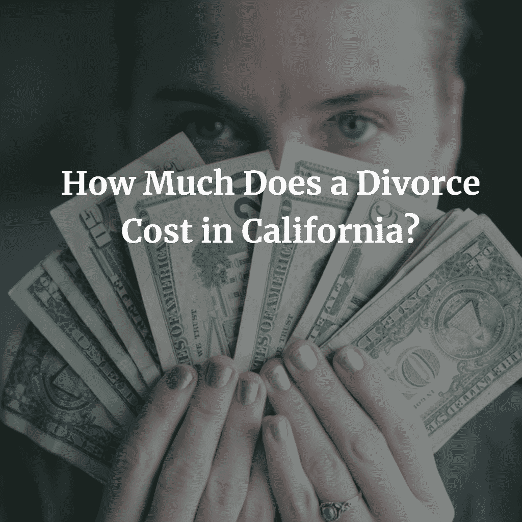 How Much is a Divorce in California?