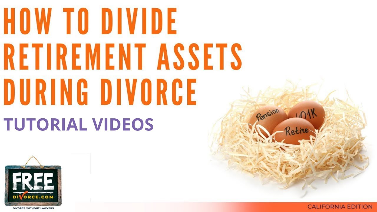 How to Split 401k in Divorce California?