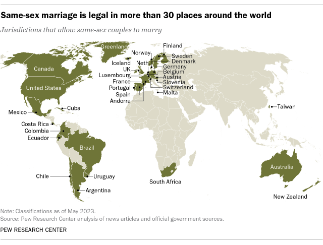 Are Same-sex Marriages Recognized in All Jurisdictions?