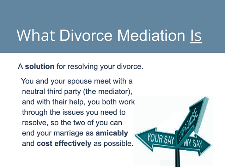 How Does Mediation Work in a Divorce?